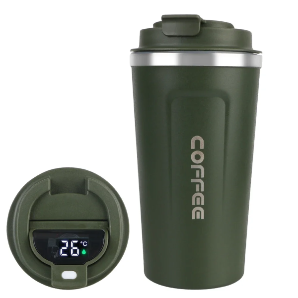 Temperature Coffee Cup: 510ML, Travel, Outdoor, Thermo. - Image 2