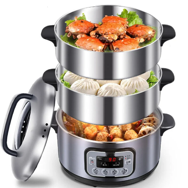 220V Mini Rice Cooker: 1500W, Electric, Lunch Box. - Image 3