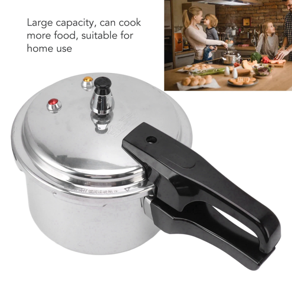 3L Aluminium Alloy Pressure Cooker. - Image 2