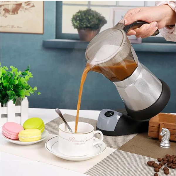 220V Coffee Pot: Office, Plug-in, Coffee Machine. - Image 3