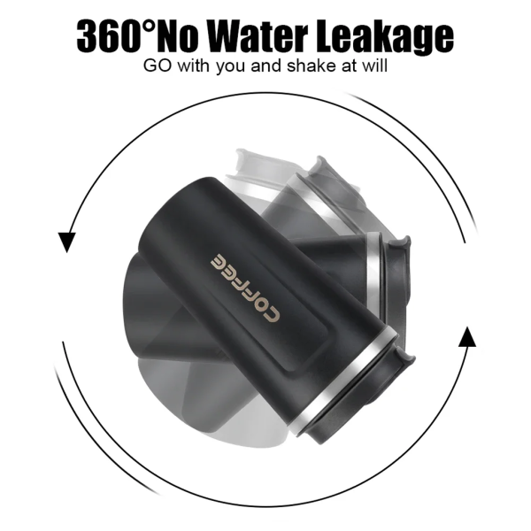 Temperature Coffee Cup: 510ML, Travel, Outdoor, Thermo. - Image 4