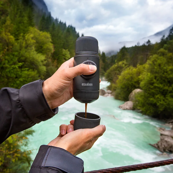 Portable Espresso Machine: 18 Bar, Travel, Mini.