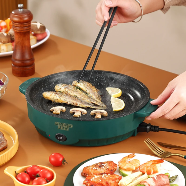 Electric MultiCooker Electric Frying Pan 220V - Image 4