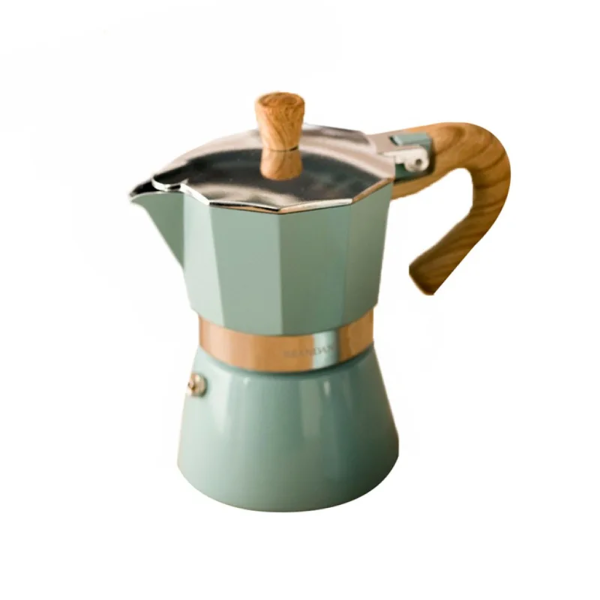 Moka Pot: 150/300ml, Aluminum, Espresso Maker. - Image 4