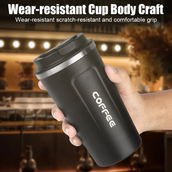Temperature Coffee Cup: 510ML, Travel, Outdoor, Thermo.
